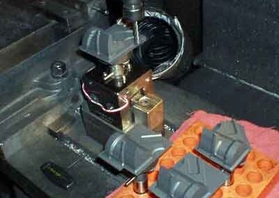 Carbide and Diamond dust ball mill carving graphite